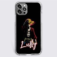 One Piece Cartoon Characters Phone Case For Apple iPhone 12 Pro Max 11 SE 2020 X XR XS Max 8 7 Unique Design Protective Case Shockproof Dustproof Back Cover TPU miniinthebox - thumbnail