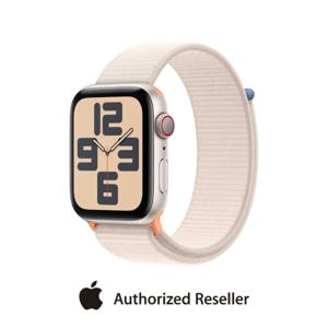 Apple Watch SE (2023) GPS + Cellular 40mm Starlight Aluminum Case with Starlight Sport Loop | Middle East Version