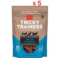 Cloud Star Tricky Trainers Chewy Treats Salmon - 5 Oz. (Pack Of 5)