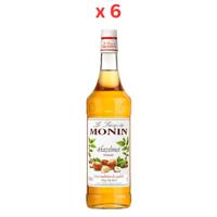 Monin Hazelnut Syrup - 1 Ltr Pack Of 6