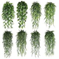 Artificial Plants Hanging Plastic Artificial Climbing Plants UV Resistant Indoor Outdoor Wedding Decoration miniinthebox - thumbnail