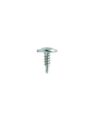 Homesmiths Channel Screw Wafer Head Zinc Plated 6mm x 0.43 inch