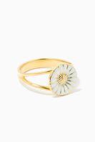 Daisy Ring in 18kt Gold-Plated Sterling Silver Daisy Ring in 18kt Gold-Plated Sterling Silver