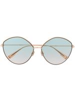 Dior Eyewear Dior Society 4 sunglasses - GOLD