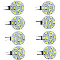 8pcs 2 W LED Bi-pin Lights 260 lm G4 9 LED Beads SMD 5730 Warm White Natural White White 9-30 V miniinthebox - thumbnail