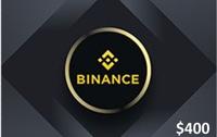 Binance Crypto Gift Card (USDT) $400 - Email Delivery