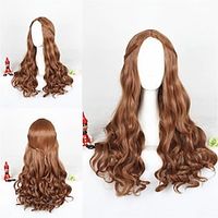 Alice Kingsleigh Brown Long Curly Wigs Anime cosplay wig Alice in Wonderland 2 Free wig cap miniinthebox Alice Kingsleigh Brown Long Curly Wigs Anime cosplay wig Alice in Wonderland 2 Free wig cap miniinthebox