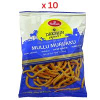 Haldirams Dakshin Express Mullu Murukku 180gm - Pack Of 10