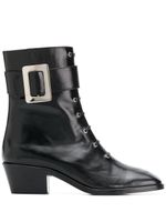 Dorateymur buckle-detail ankle boots - Black - thumbnail