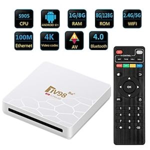 TV98 5G set-top box S905L2 Android 12 4K TV box TV BOX miniinthebox