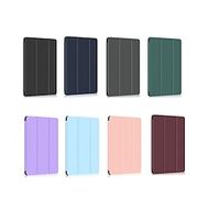 Tablet Case Cover For Apple iPad Pro 12.9 6th 5th 4th 3rd Gen, iPad Pro 11 4th 3rd Generation with Stand Pencil Holder Smart Auto Wake / Sleep Solid Colored TPU PU Leather miniinthebox - thumbnail