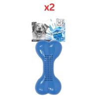M-Pets Bone Cooling Dog Toy (Pack of 2)