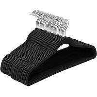 10pcs Velvet Clothes Hangers, Non Slip Clothes Rack, Space Saving Slim Hangers For Suits Coats, Jackets, Pants, And Dress Clothes, Household Storage Organizer For Bathroom, Bedroom miniinthebox - thumbnail
