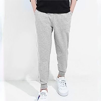 Kids Boys Sweatpants Trousers Side Stripe Solid Color Stripe Comfort Pants School Sports Daily Basic CSCK black 00 CK gray 00 CSCK gray 00 Mid Waist Lightinthebox Kids Boys Sweatpants Trousers Side Stripe Solid Color Stripe Comfort Pants School Sports Daily Basic CSCK black 00 CK gray 00 CSCK gray 00 Mid Waist Lightinthebox