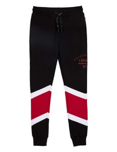 Color Block Jogging Trousers - Black / Red Color Block Jogging Trousers - Black / Red