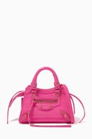 Neo Classic Nano Top Handle in Shiny Crocodile Embossed Calfskin Neo Classic Nano Top Handle in Shiny Crocodile Embossed Calfskin