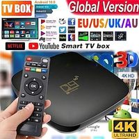 New Smart TV Box Android 10.0 D9 HD 4K Quad Core Media Player Video 2.4G 5GHz Wifi Smart TV Box Set Top Box Lightinthebox - thumbnail