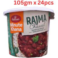 Haldirams Instant Bowl Rajma Chawal, 105 Gm Pack Of 24 (UAE Delivery Only)