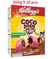 Kellogg's Coco Pops Fills Strawberry (Pack Of 12 X 350g)