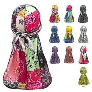 1 pcs Unisex Sports  Outdoors Simple Style Beach Durags Sports  Outdoor Holiday Print Plain Florals Sports Lightinthebox