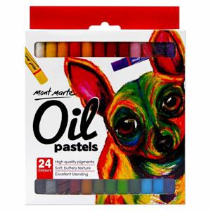 Mont Marte Oil Pastels 24Pc Pastels