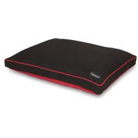 Pet Mate Dogzilla 29X40 Gusseted Pillow Bed Red-Black