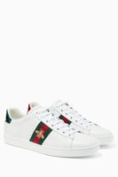 White Ace Bee-Embroidered Sneakers - thumbnail