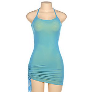 Women's Strap Dress Short Mini Dress Blue Green Sleeveless Solid Color Summer Casual 2021 S M L miniinthebox
