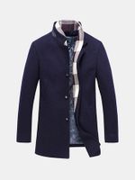 Thicken Detachable Scarf Jacket