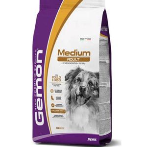 Gemon Dog Dry Food Medium Adult With Chicken And Rice 15kg