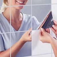 9pcs 3d Acrylic Mirror Tiles Wall Decor Stickers Self Adhesive Squre Art Mirror Sticker Mosaic Bedroom Diy Decorations 15cm15cm Lightinthebox 9pcs 3d Acrylic Mirror Tiles Wall Decor Stickers Self Adhesive Squre Art Mirror Sticker Mosaic Bedroom Diy Decorations 15cm15cm Lightinthebox