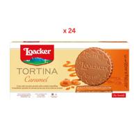 Loacker Tortina Caramel Chocolate Wafer 24X125G
