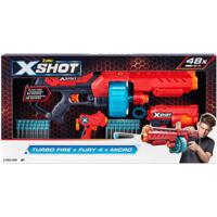 X-Shot Blaster Combo Pack - Turbo Fire/Fury 4/Micro Blaster (with 48 Darts) - thumbnail