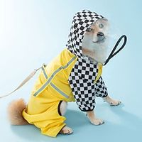 Cute Pet Dog Raincoat,Rain Jacket Full Body Coverage with Hat, Reflective Night Light Strip,Double Layered Waterproof Rain Jacket, Bear Shape Pet Dog Hooded Cloak miniinthebox Cute Pet Dog Raincoat,Rain Jacket Full Body Coverage with Hat, Reflective Night Light Strip,Double Layered Waterproof Rain Jacket, Bear Shape Pet Dog Hooded Cloak miniinthebox