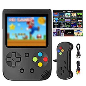 Retro Handheld Games Consoles Classic Games 500 in 1 Best Video Gaming Consoles Built-in 800mAh Rechargeable Battery, Support L,R Button and Connecting TV and Two Players Lightinthebox