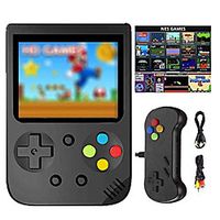Retro Handheld Games Consoles Classic Games 500 in 1 Best Video Gaming Consoles Built-in 800mAh Rechargeable Battery, Support L,R Button and Connecting TV and Two Players Lightinthebox - thumbnail