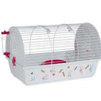 Voltrega Spain Rabbit Cage 993 White Fuchsia