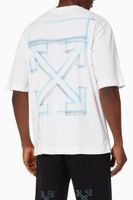 Marker Arrows T-shirt in Cotton Jersey - thumbnail