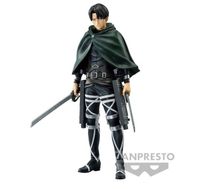 Banpresto Attack on Titan The Final Season Levi 16cm Special Figure - 59135 - thumbnail