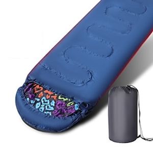 Sleeping Bag Outdoor Camping Envelope / Rectangular Bag for Adults 10-20 °C Single Hollow Cotton Thermal Warm Windproof Rain Waterproof Breathable Durable / All Seasons for Camping / Hiking Climbing miniinthebox