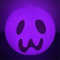 40cm Halloween Foil Balloon Yellow Purple Eye Decoration Balloons Horror Theme Party Supplies Children Kids Toys Lightinthebox - thumbnail