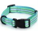 Nobleza Imitation Nylon Reflective Dog Collar - Blue