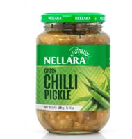 Nellara Green Chilly In brine 400Gm Bottle