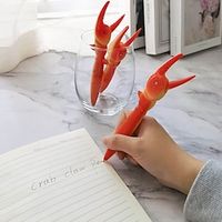 Funny Crab Claw Legs Pen Ballpoint Pens for Kids Children Students Kawaii School Stationery Supplies Lightinthebox - thumbnail