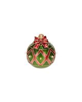 Christmas Creations Christmas Ball Poly With Led Lights Green 227178