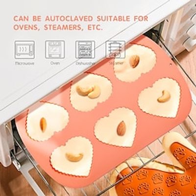 Silicone Mold For Baking Chocolate Cake, Pastry Mousse Dessert Trifle Pudding Jelly Cheesecake, Heart Butterfly Silicone Mold Valentine's Day Gift Lightinthebox