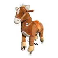 Megastar Gallop 'n' Play: Action-Packed Mechanical Horse Riding Toy for Kids 4-12 Years Brown