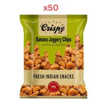 Crispy Banana Jaggery 200gm Pack of 50