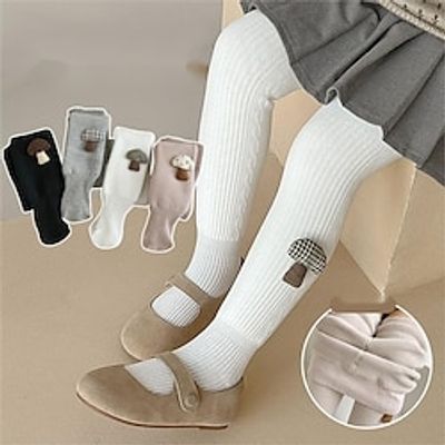 Kids Girls' Leggings Solid Color Active School 3-7 Years Spring White-velvet figure 8 mushroom pantyhose Pink-velvet figure 8 mushroom pantyhose Black-velvet figure 8 mushroom pantyhose Lightinthebox Kids Girls' Leggings Solid Color Active School 3-7 Years Spring White-velvet figure 8 mushroom pantyhose Pink-velvet figure 8 mushroom pantyhose Black-velvet figure 8 mushroom pantyhose Lightinthebox