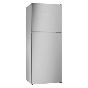BOSCH 328 Litre Series 2 free-standing fridge-freezer with freezer at top 178 x 70 cm Inox-look-metallic